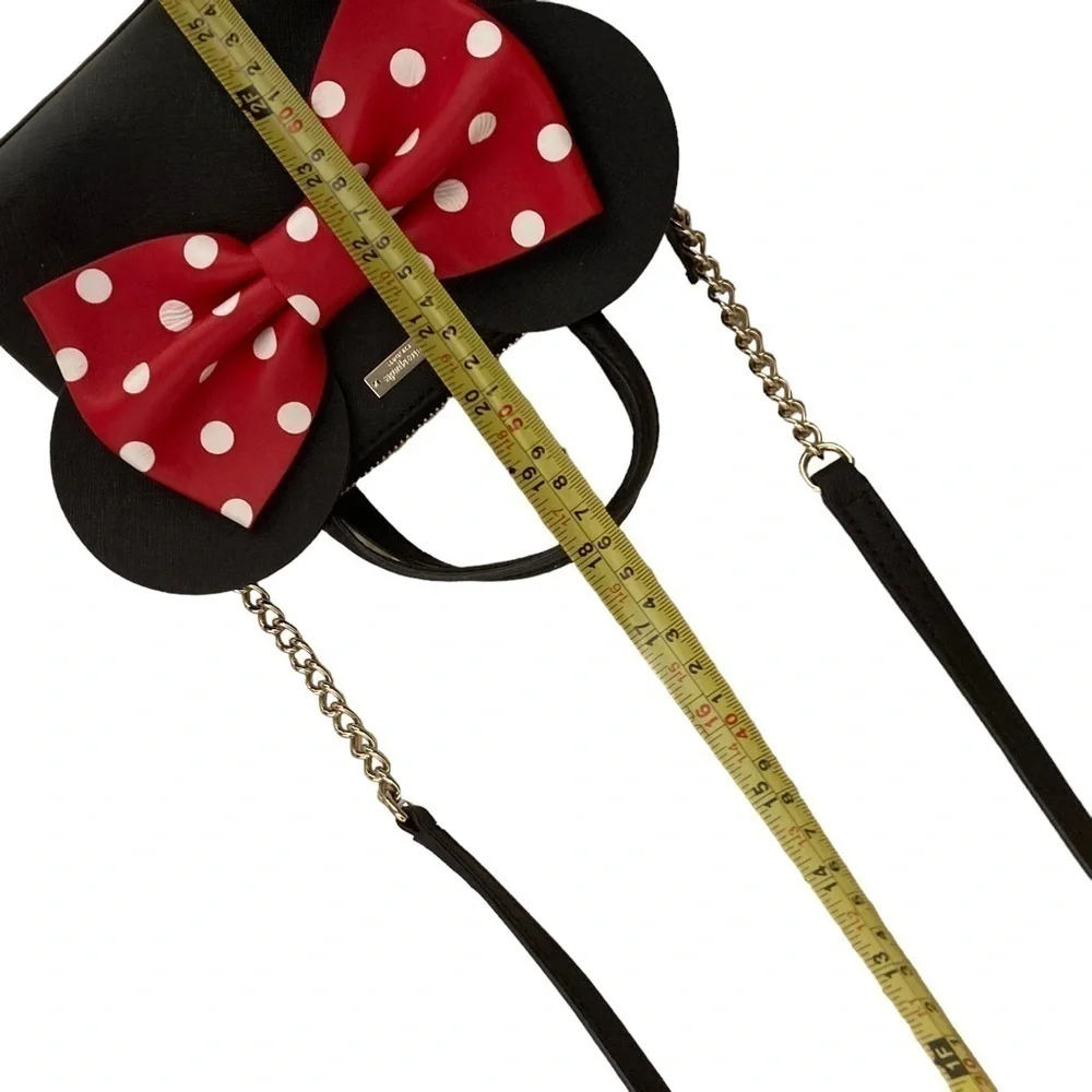 Kate spade x disney black mini bag Minnie Mouse